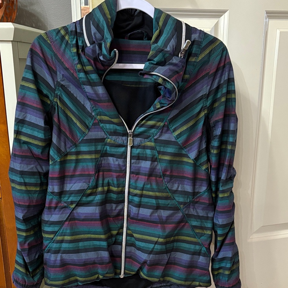 lululemon athletica Multicolor Striped Jacket
